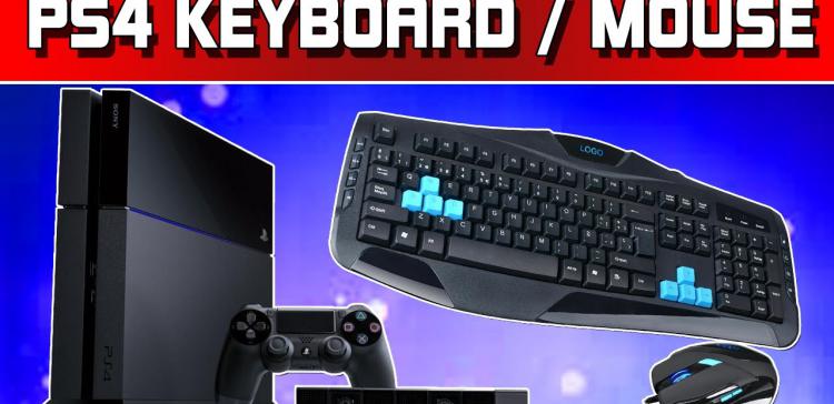 Мышь и клавиатура для PS 4